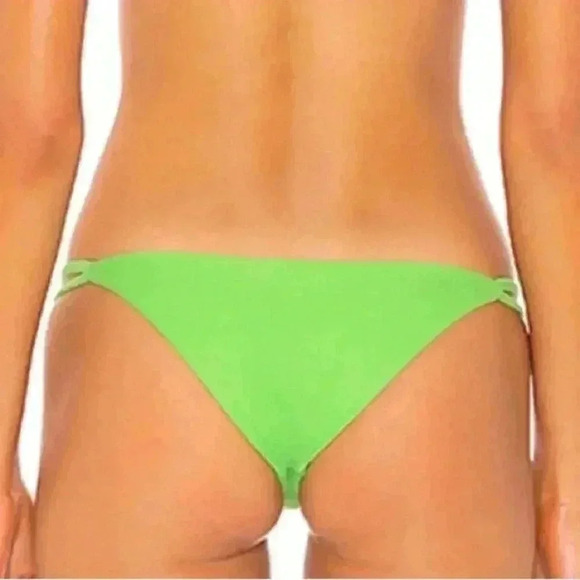 Lovers + friends lime green bikini bottoms sz medium M - Picture 2 of 6